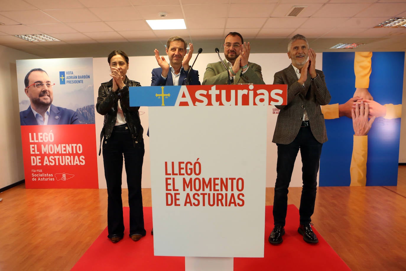 Mitin del PSOE en La Florida