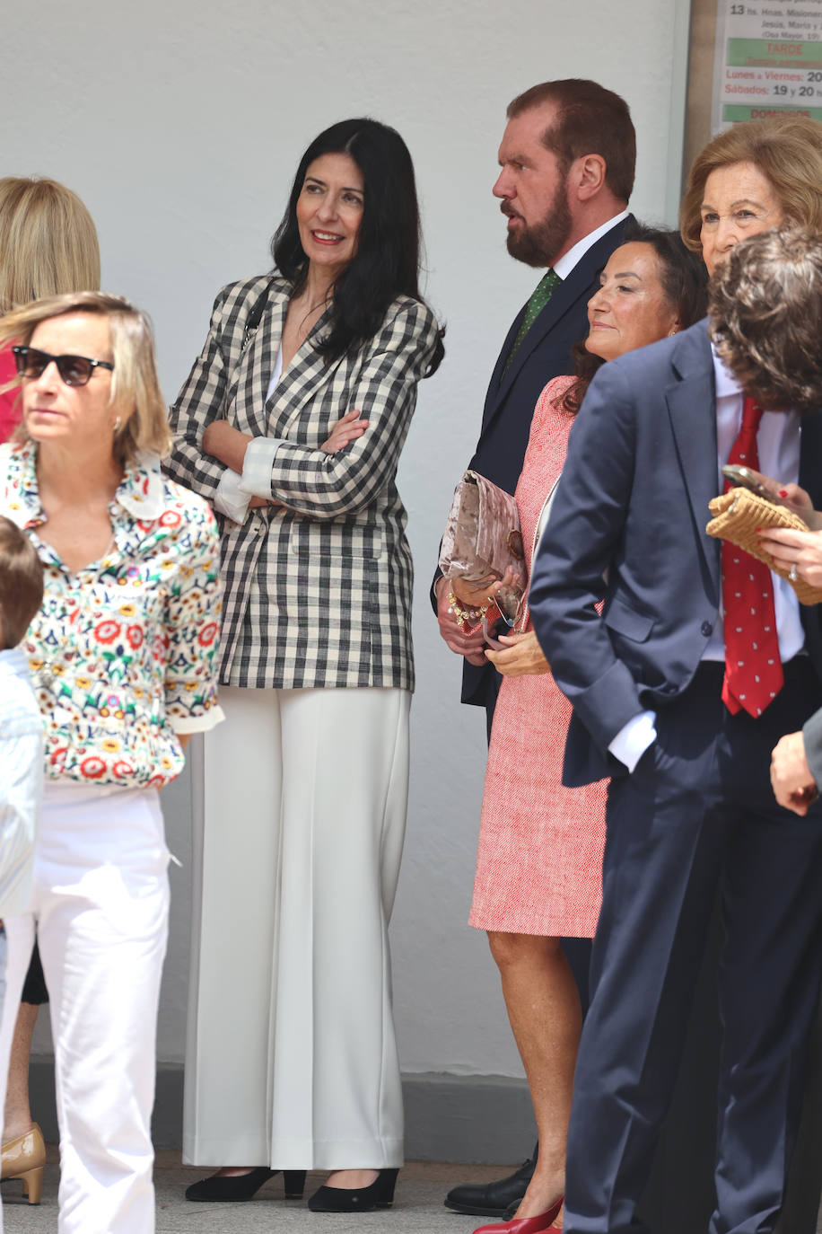 Armonía de color en la confirmación de la infanta Sofía