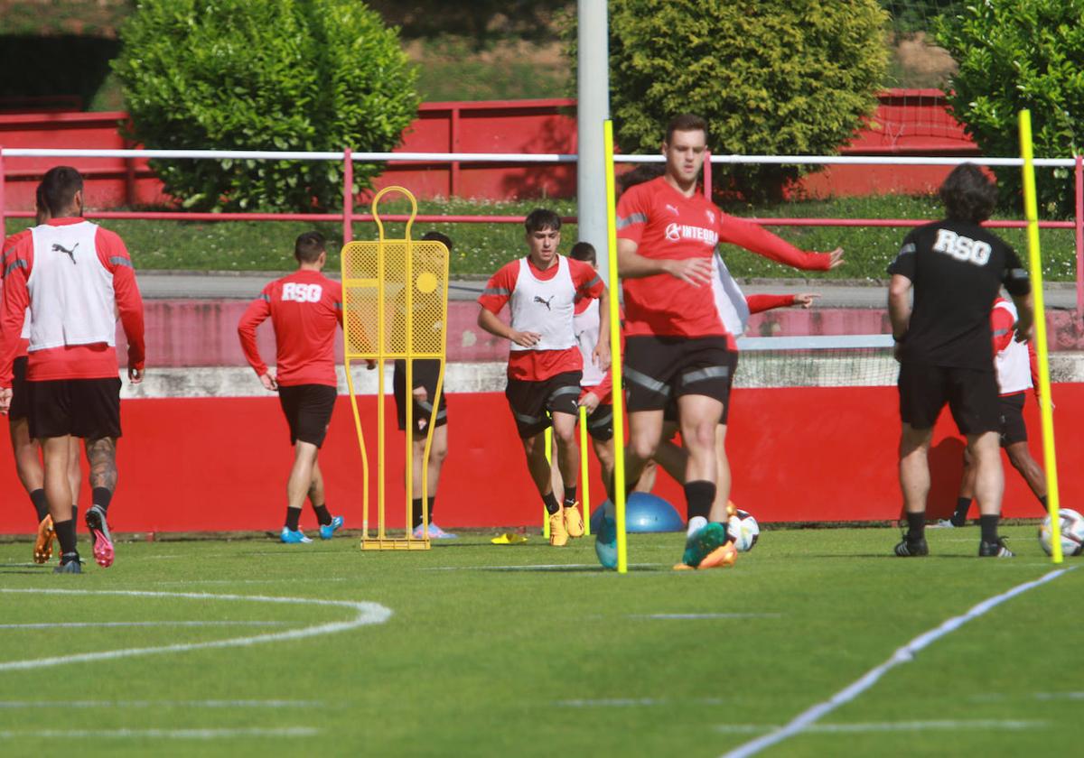 Entrenamiento del Sporting (25/05/23)