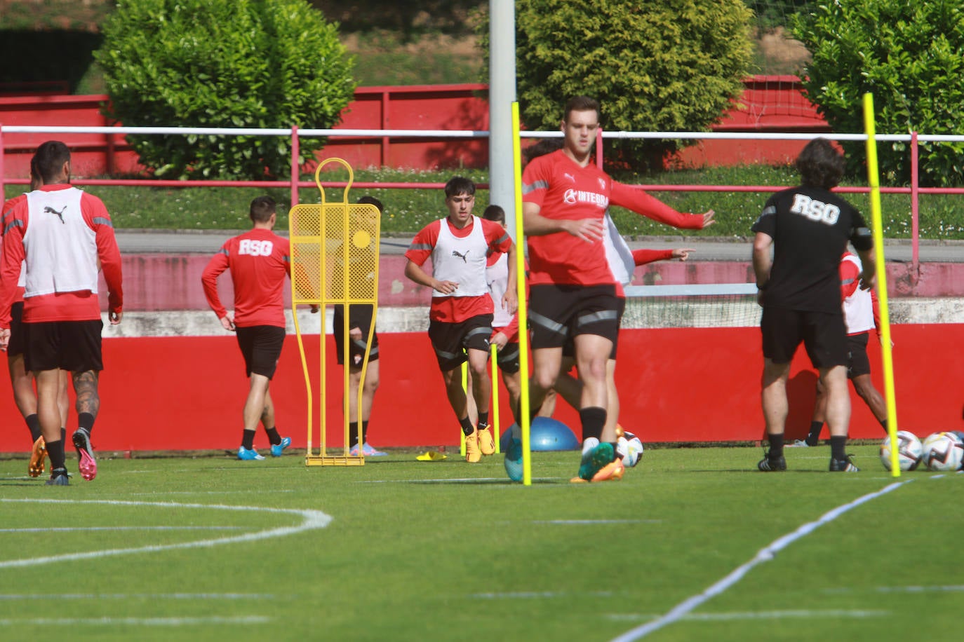 Entrenamiento del Sporting (25/05/23)