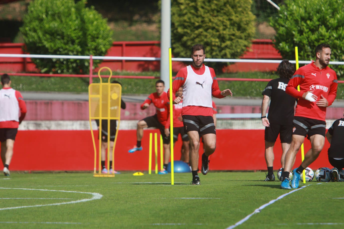 Entrenamiento del Sporting (25/05/23)