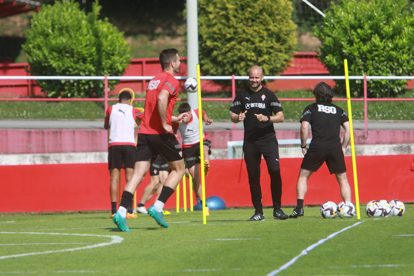 Entrenamiento del Sporting (25/05/23)