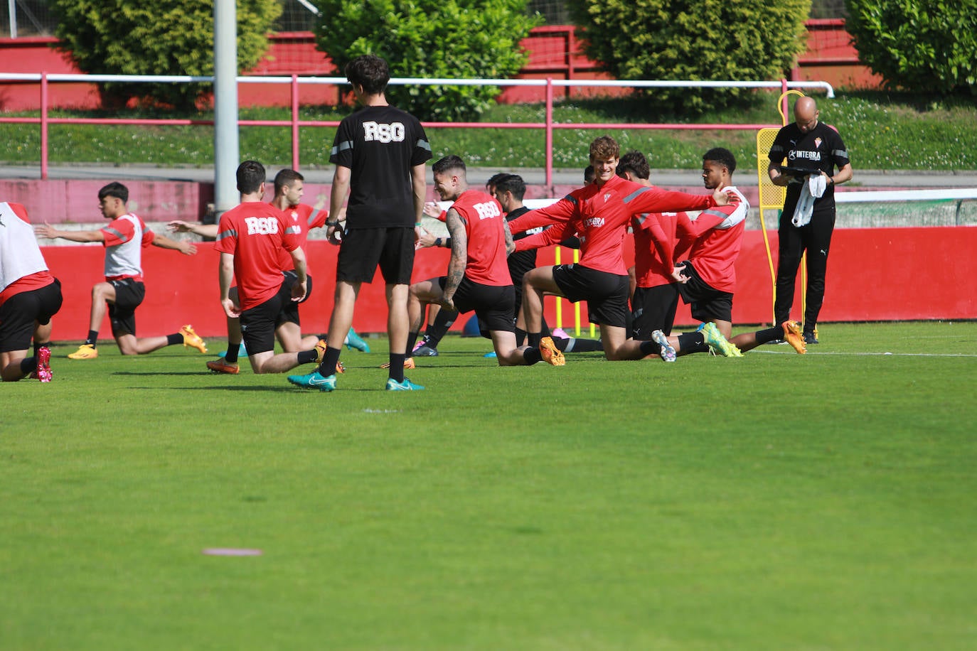 Entrenamiento del Sporting (25/05/23)