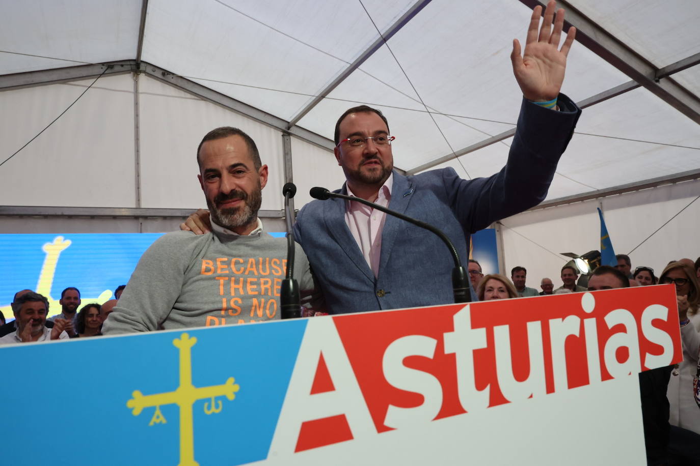 Los candidatos asturianos cierran la campaña del 28M