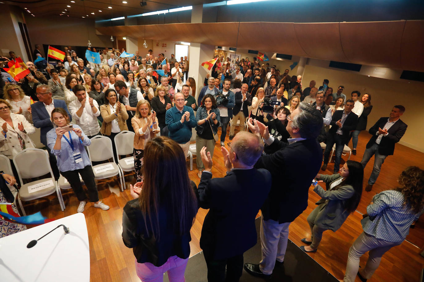 Los candidatos asturianos cierran la campaña del 28M