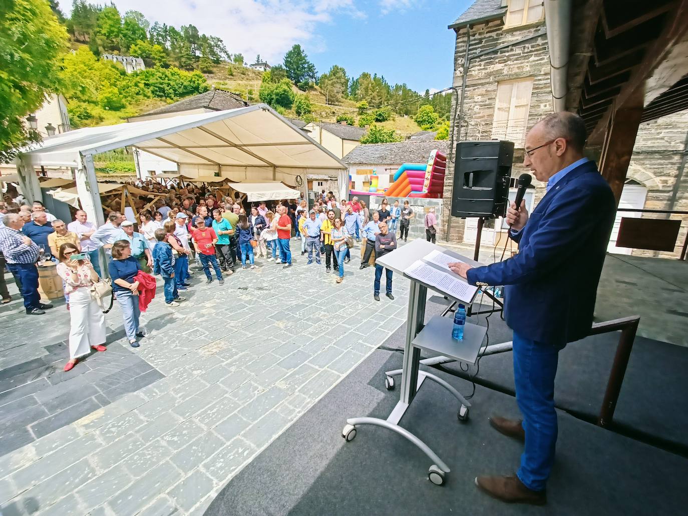 El blanco verdín, protagonista en la Fiesta del Vino de Ibias