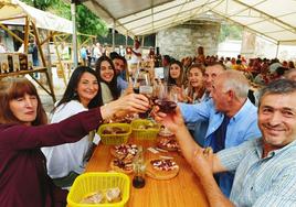 El blanco verdín, joya de la corona de la XIII Fiesta del Vino de Ibias