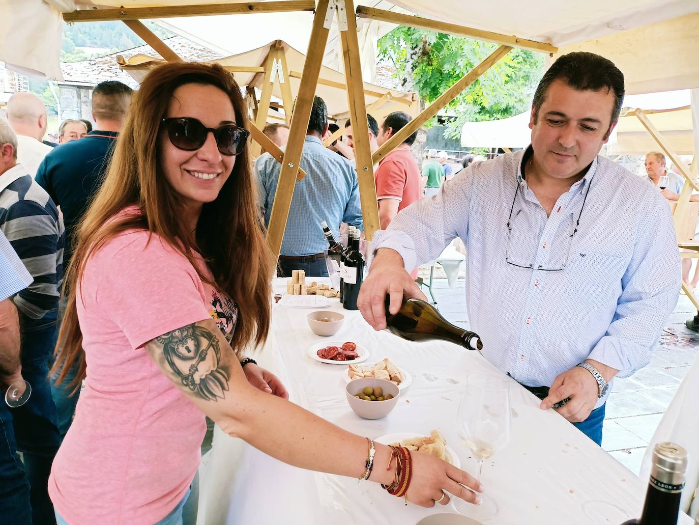 El blanco verdín, protagonista en la Fiesta del Vino de Ibias