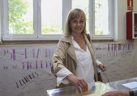 Covadonga Tomé, candidata a la presidencia del Principado.