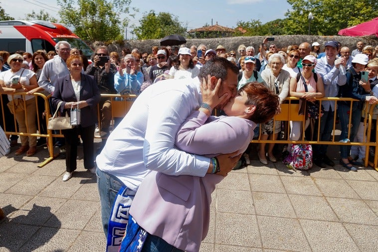 El beso número 43 fue el más apasionado de todos.