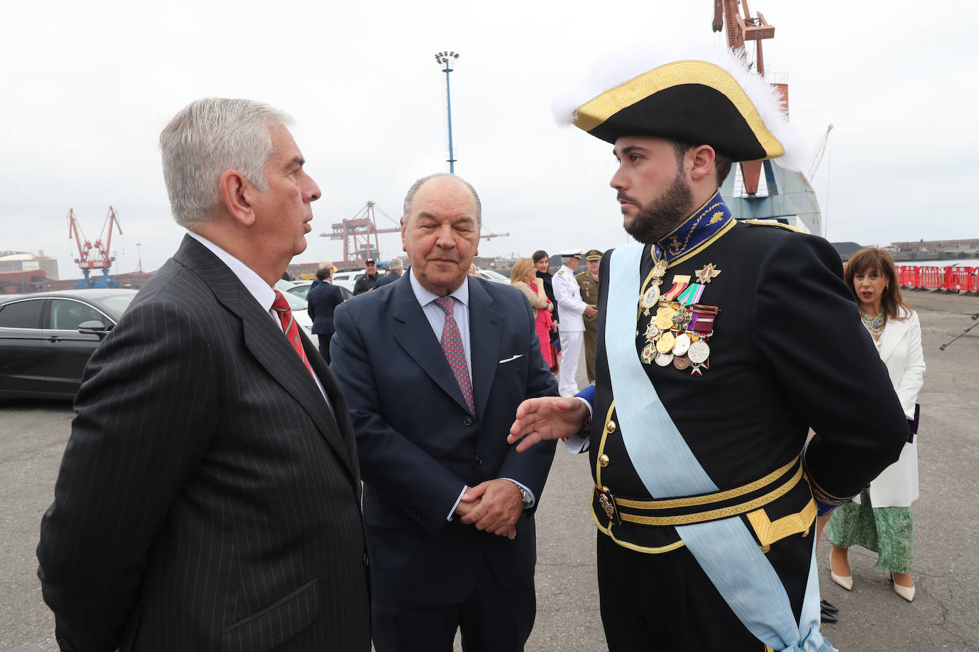 Visita al &#039;Cuauhtémoc&#039; en Gijón