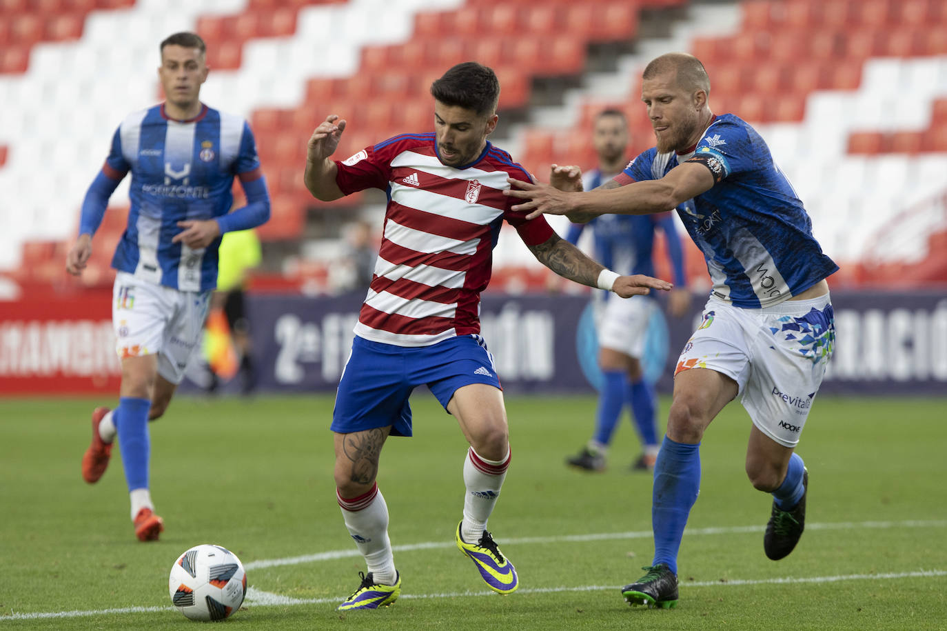 Las mejores imágenes del Recreativo Granada 1-1 Real Avilés