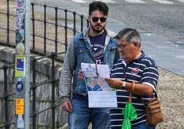 El crucero MS Rivera llena Gijón de turistas