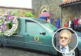 El funeral por Juan Priede Llano se celebró en la iglesia de Nuestra Señora de la Merced de Lodeña.