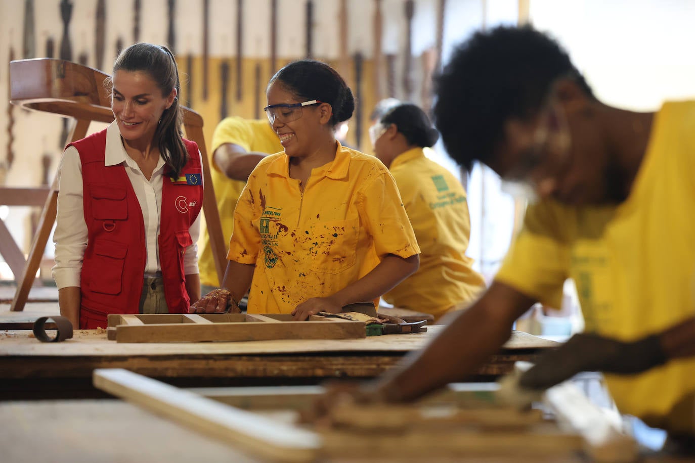 La visita de la reina Letizia a Colombia, en imágenes