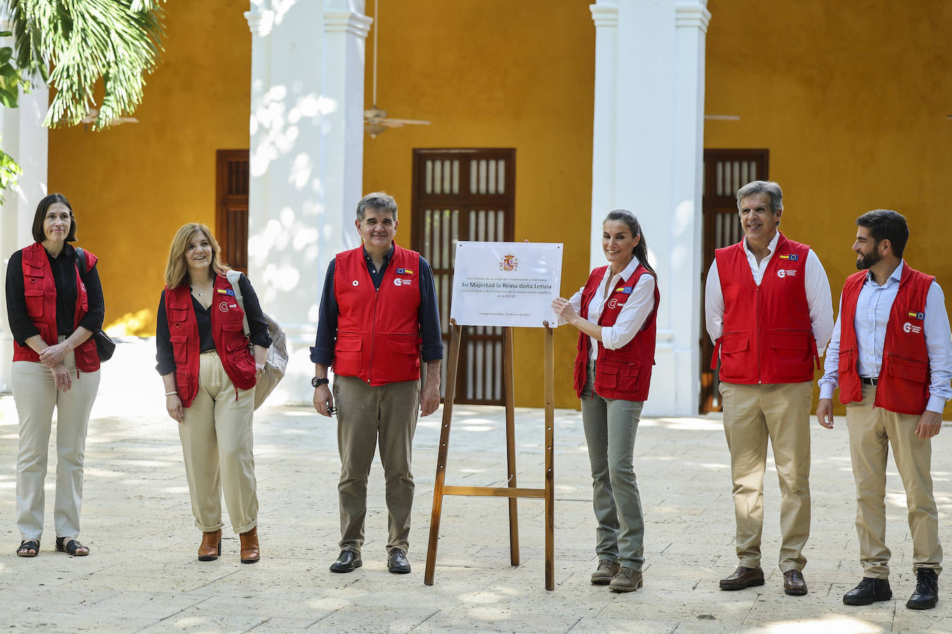 La visita de la reina Letizia a Colombia, en imágenes