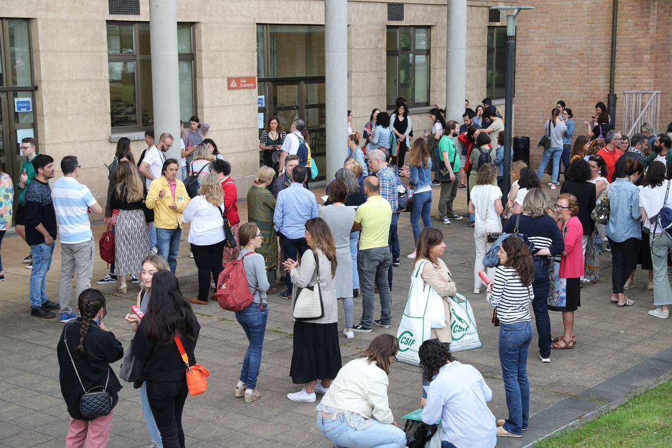 Nervios en el inicio de las oposiciones en Educación en Asturias