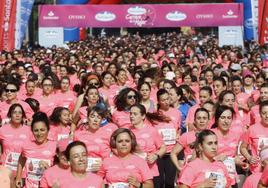 Gijón se vuelve a teñir de rosa con un grito de esperanza