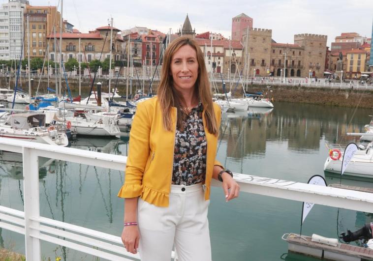 La vicealcaldesa de Gijón y portavoz municipal del PP, Ángela Pumariega.