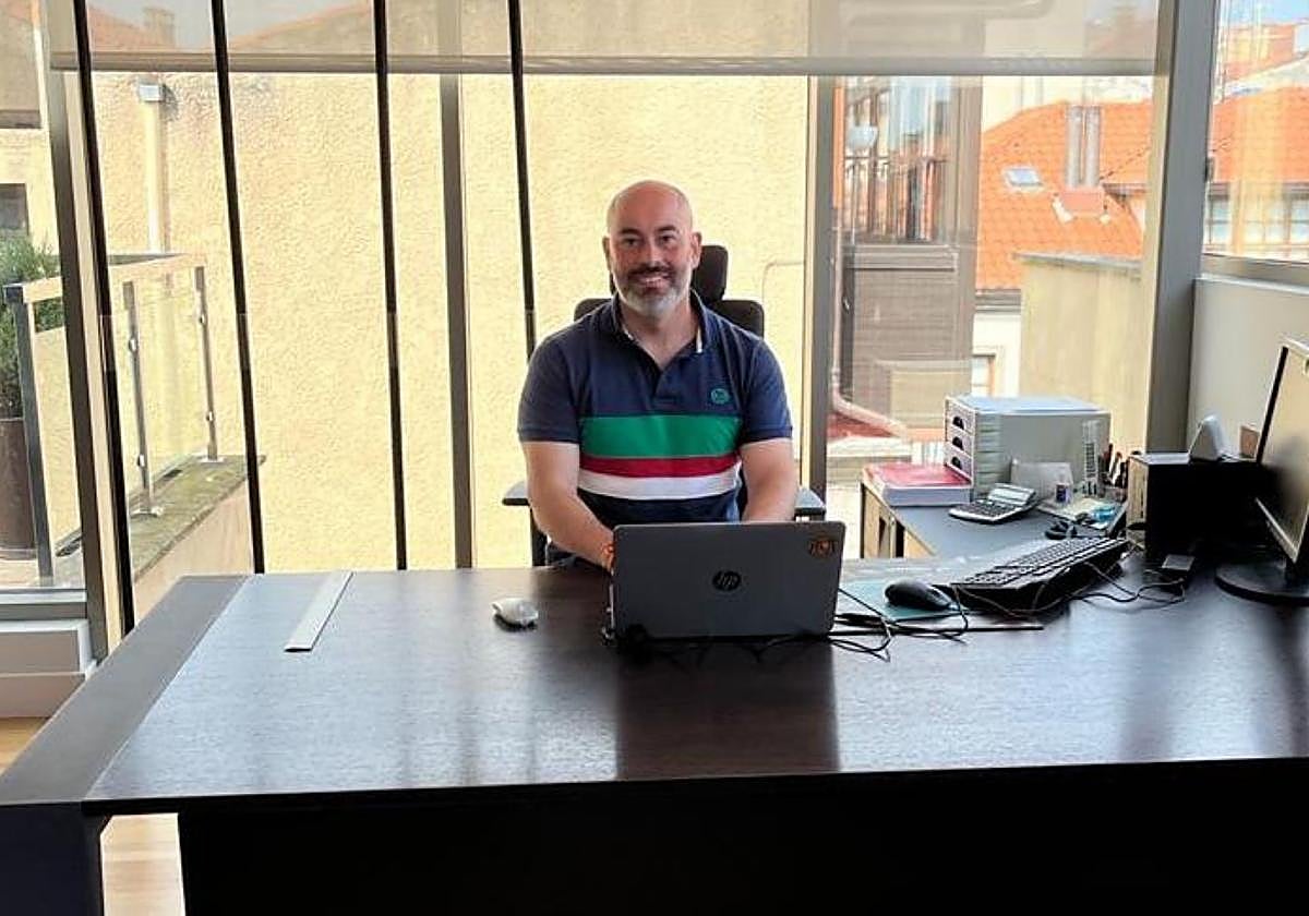 Paulo García, ayer en Alcaldía.