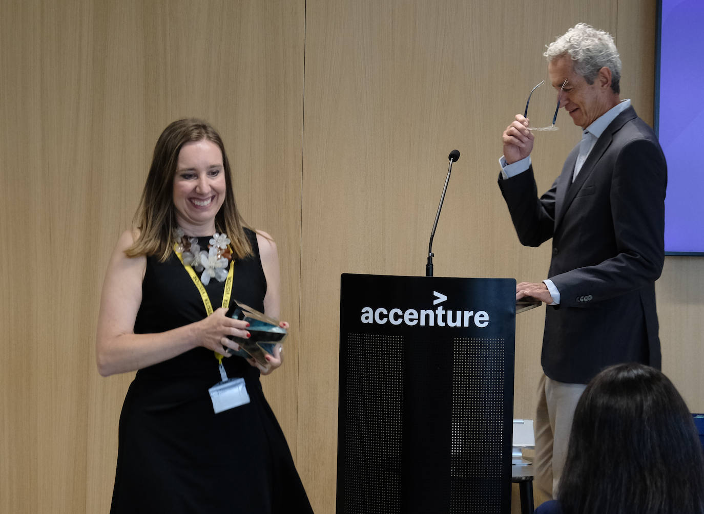 Noelia A. Erausquin, Premio de Periodismo Accenture