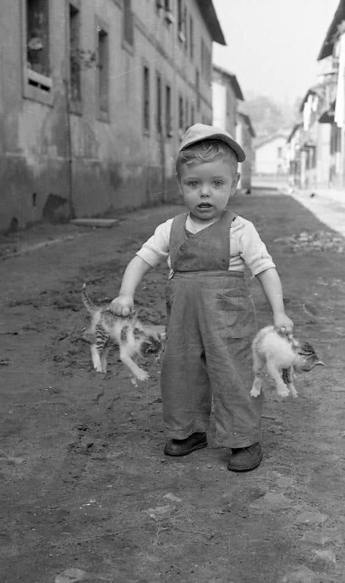 Fotos históricas de la relación de los asturianos con los animales