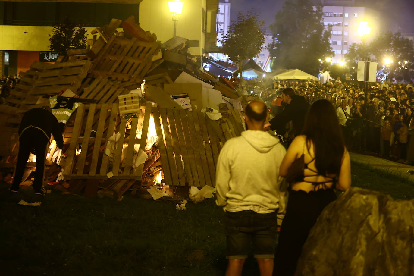 Así ha sido la celebración de San Juan en Oviedo