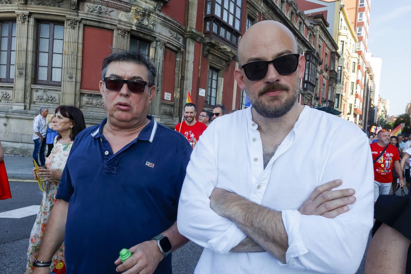 Así ha sido la multitudinaria manifestación del Orgullín en Gijón