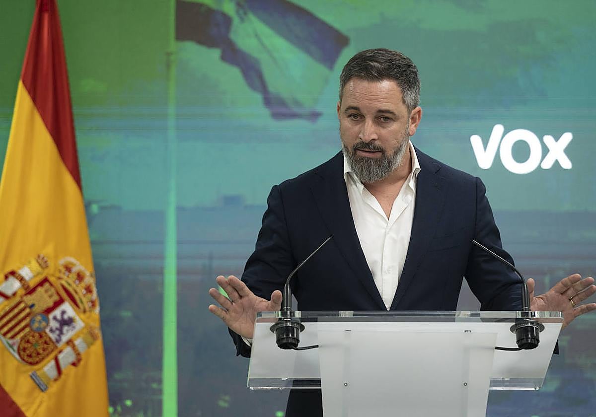 Santiago Abascal.