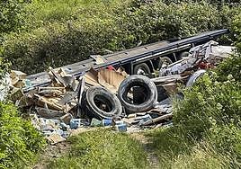 Muere un camionero de Transportes Pico en un accidente en Cantabria