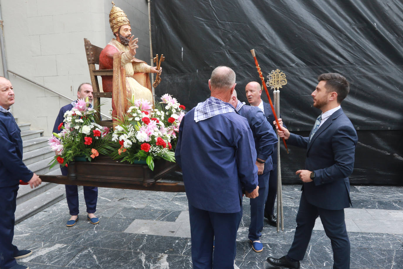 La lluvia respeta el Sermón de L&#039;Amuravela