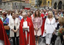 Así fue la bendición de las aguas en Gijón