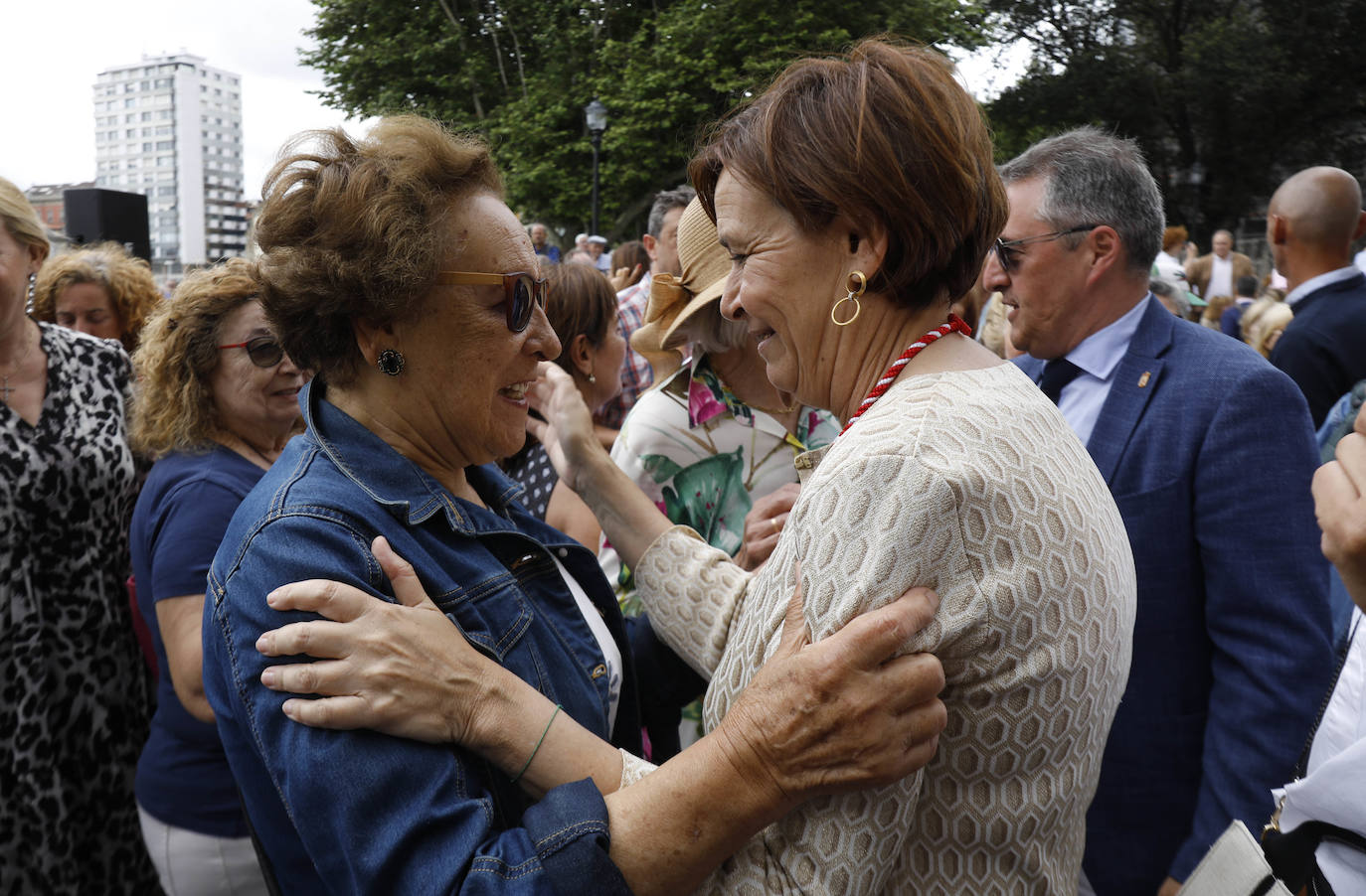 Así fue la bendición de las aguas en Gijón