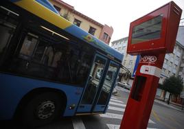 Un autobús interurbano de Asturias.