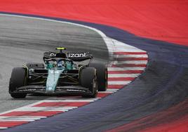 Alonso, en el GP de Austria.