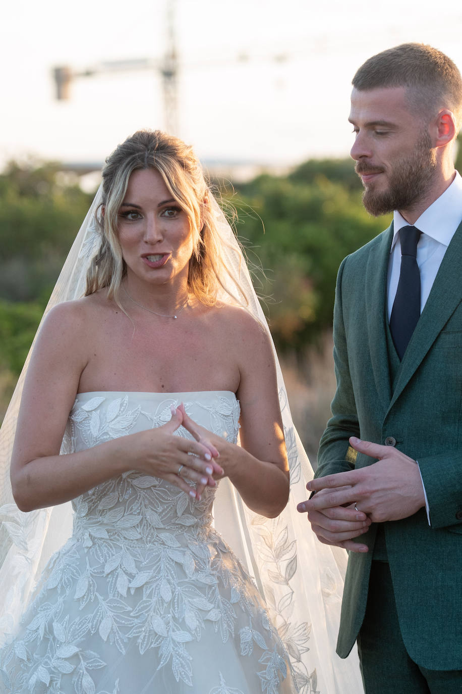 Así ha sido la boda de Edurne y David de Gea en Menorca