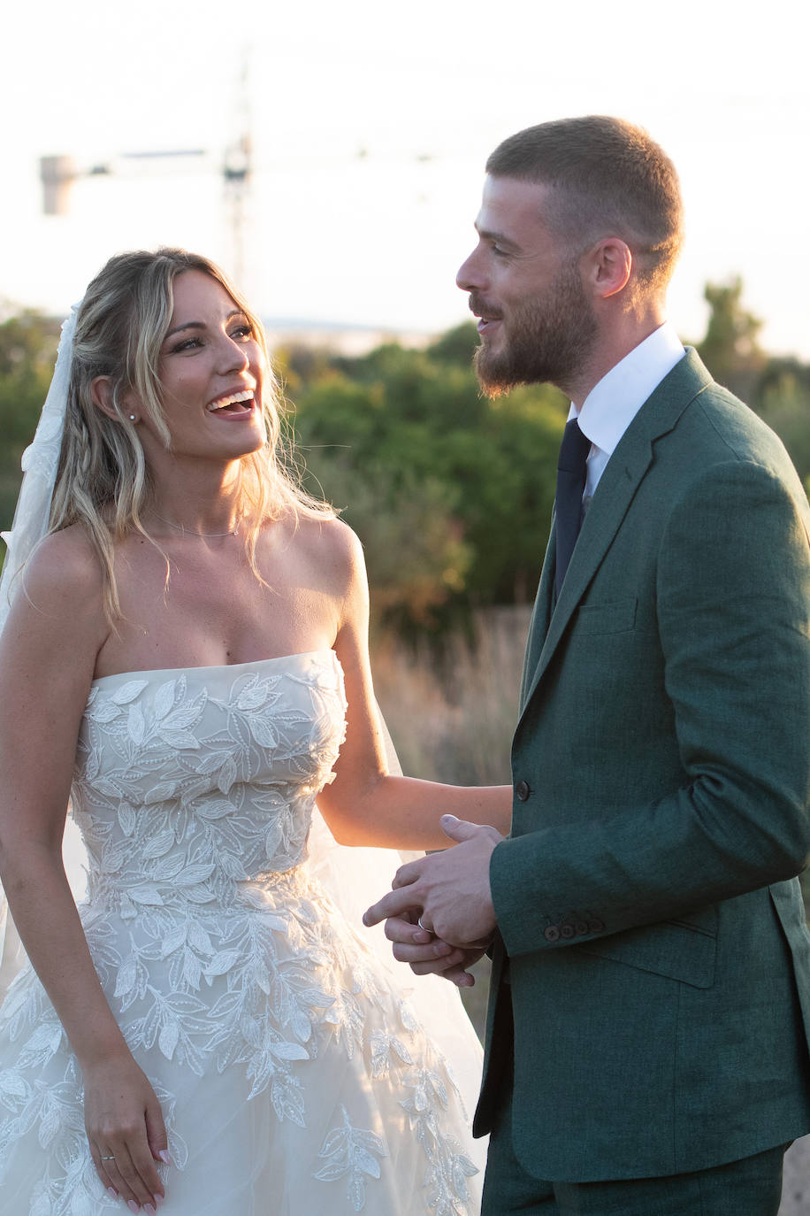 Así ha sido la boda de Edurne y David de Gea en Menorca