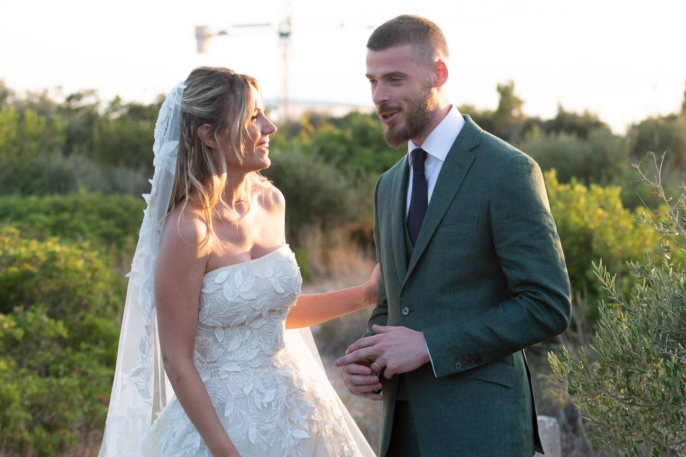 Así ha sido la boda de Edurne y David de Gea en Menorca