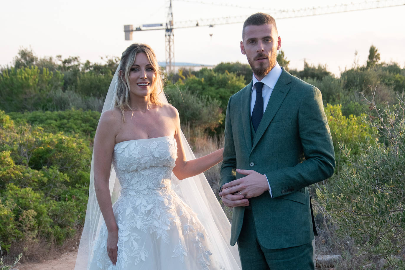 Así ha sido la boda de Edurne y David de Gea en Menorca