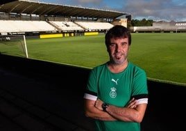 Aitor Zulaika, durante su etapa en el Real Unión de Irún.