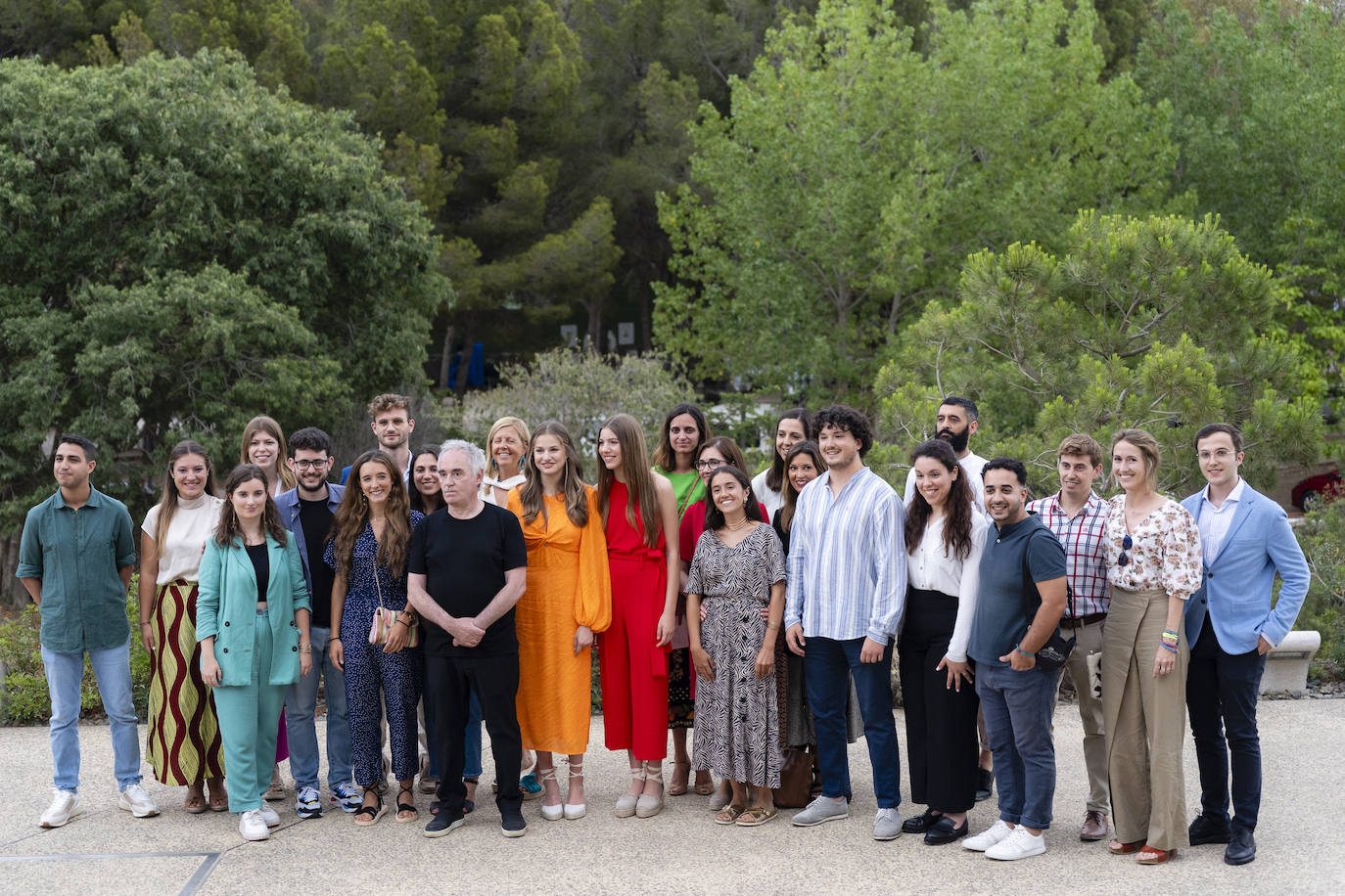 La visita de la Princesa Leonor y la infanta Sofía al museo de Ferran Adrià