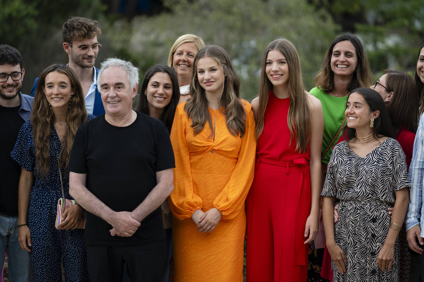 La visita de la Princesa Leonor y la infanta Sofía al museo de Ferran Adrià