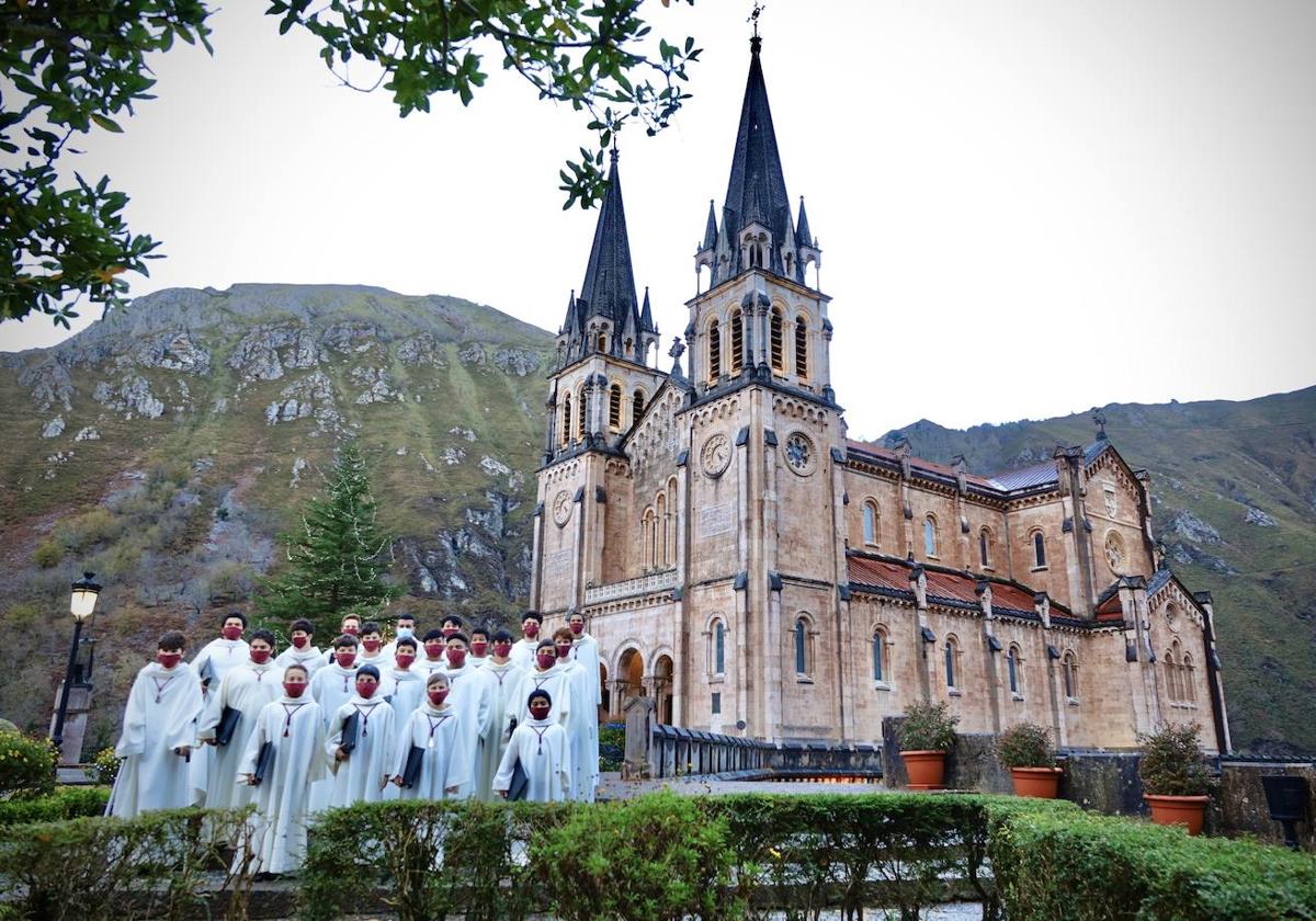 La Escolanía de Covadonga fue creada hace 78 años.