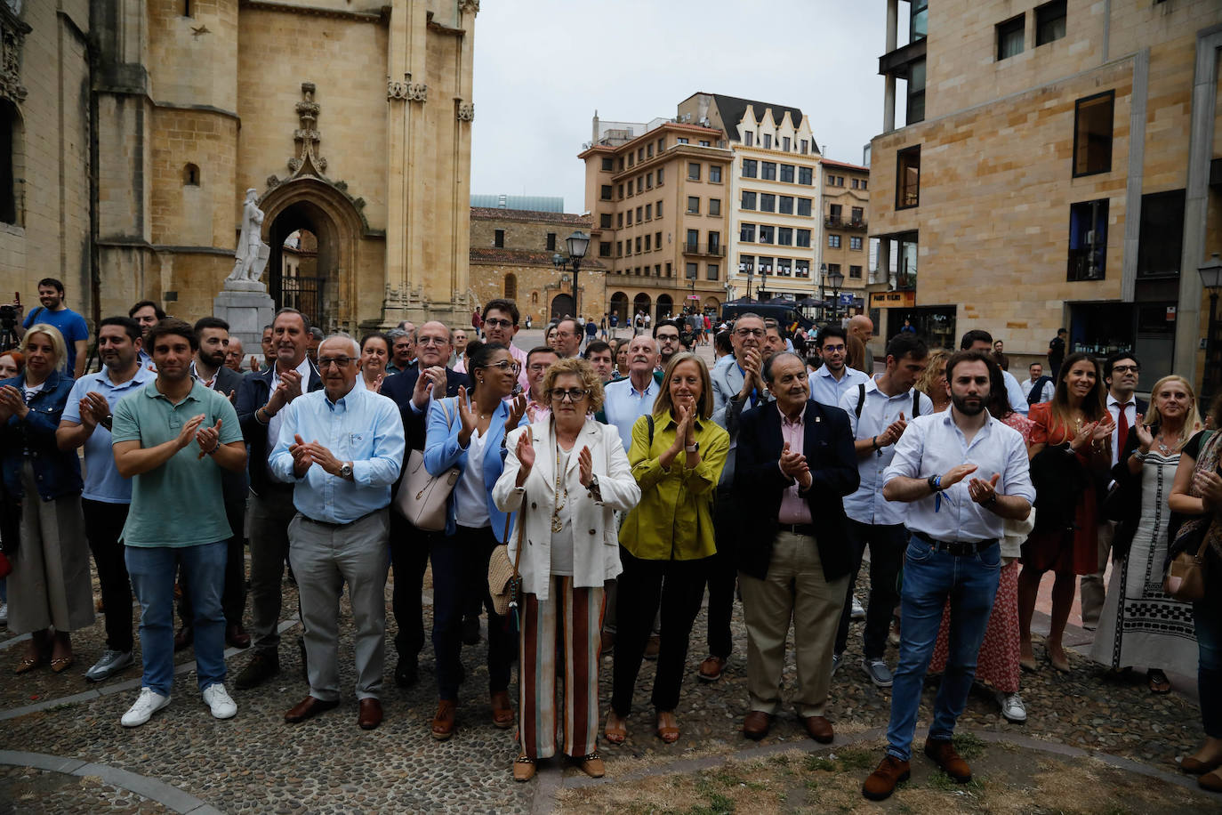 Así ha sido el inicio de la campaña electoral en Asturias