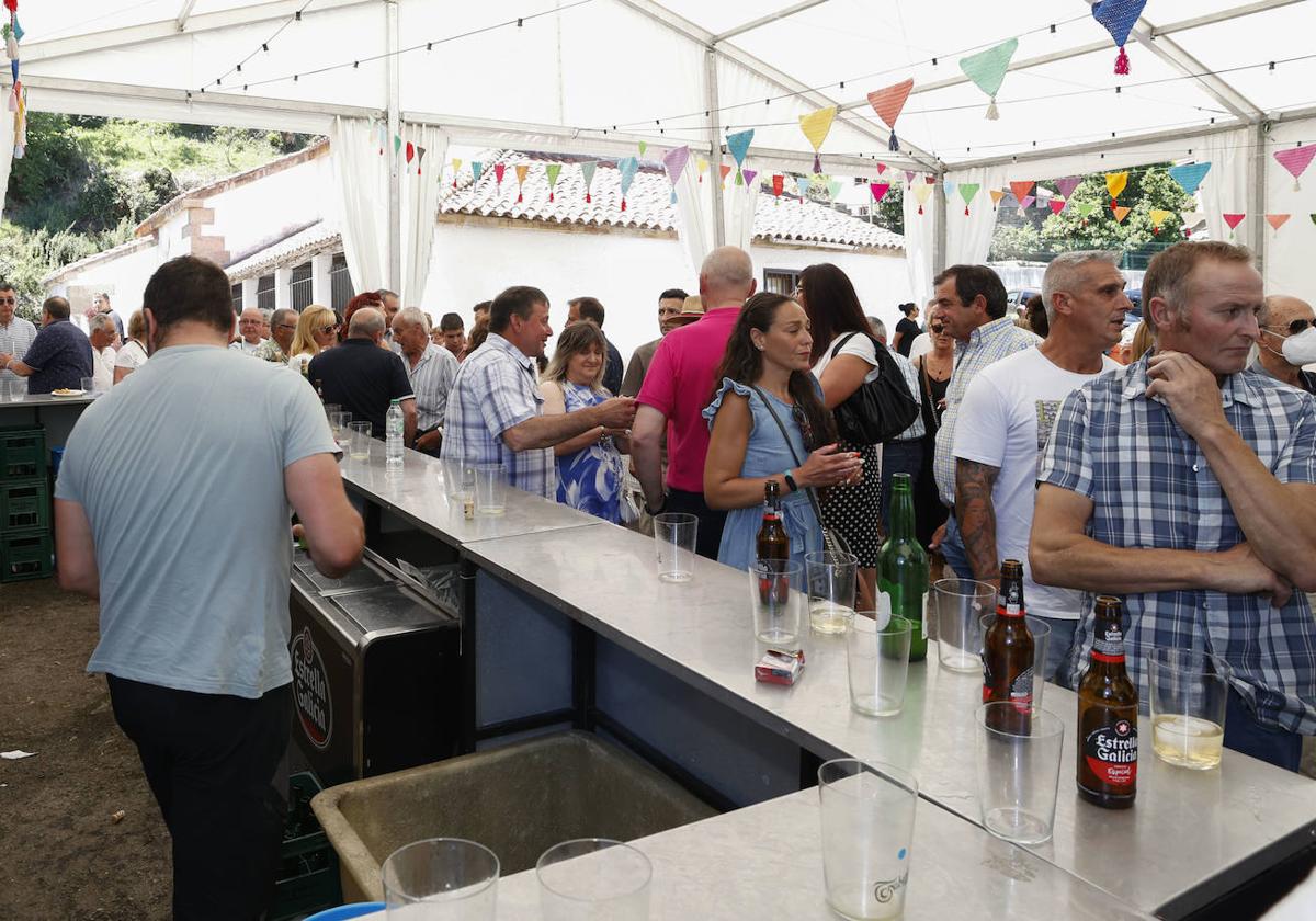 Fiestas del Carmen en Lavandera.