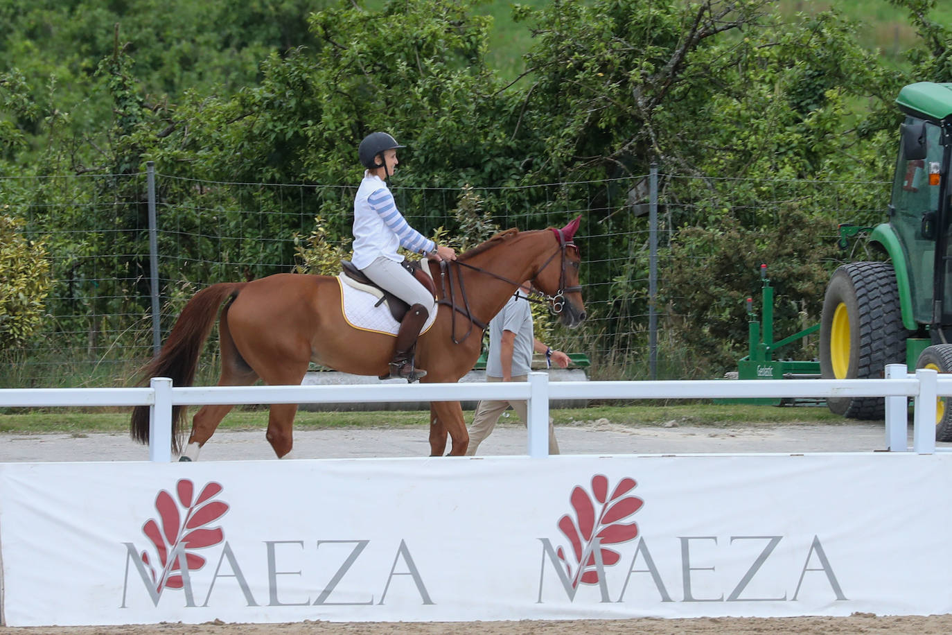 La infanta Elena, una amazona en Asturias