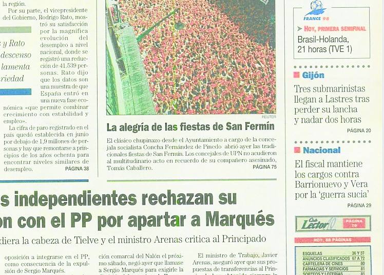 La noticia llegó a nuestra portada.