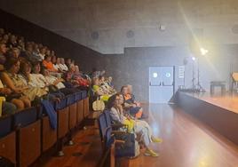 Gala celebrada en el Conservatorio de Luarca.