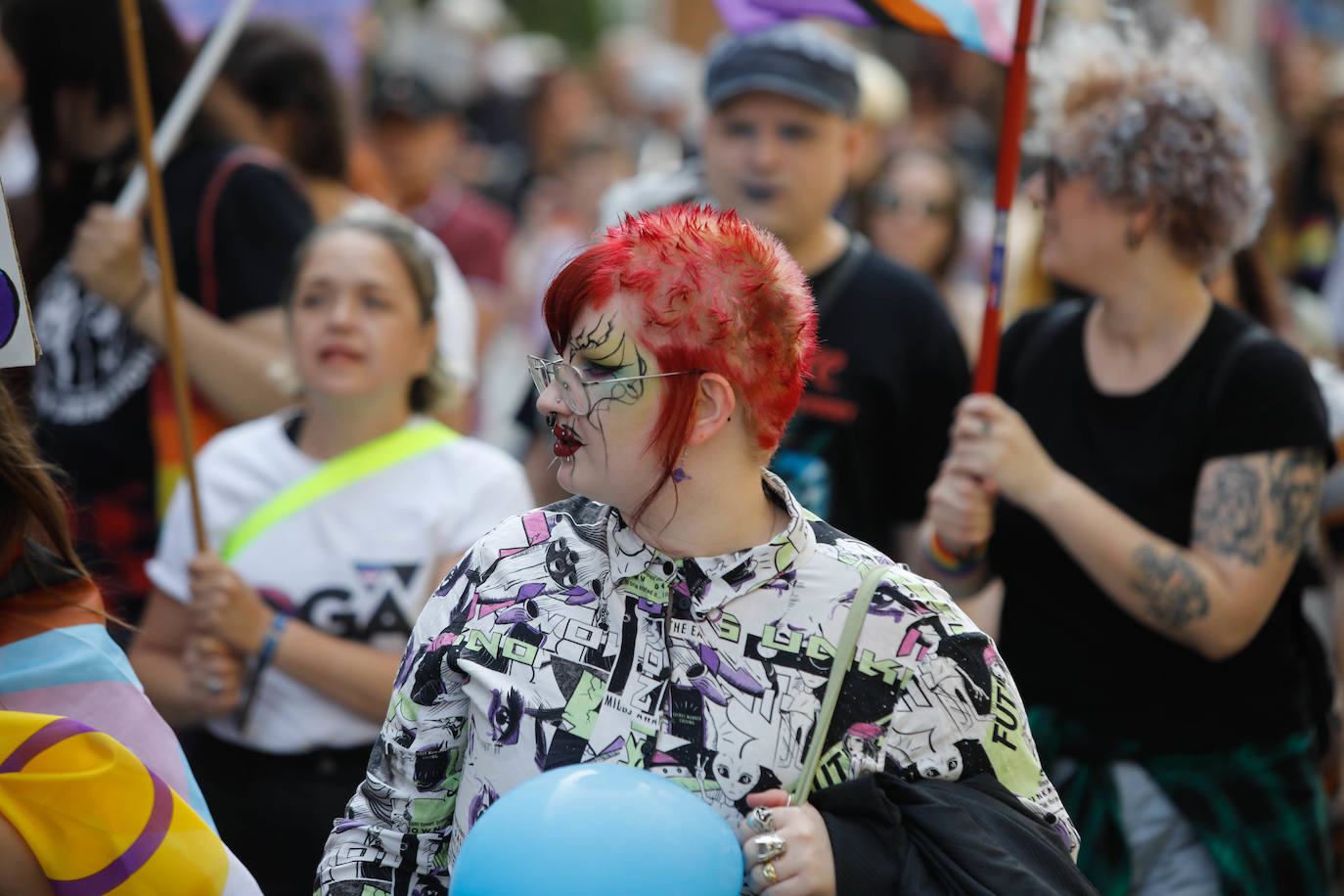 «Ni un paso atrás»: Avilés clama por los derechos LGTBI
