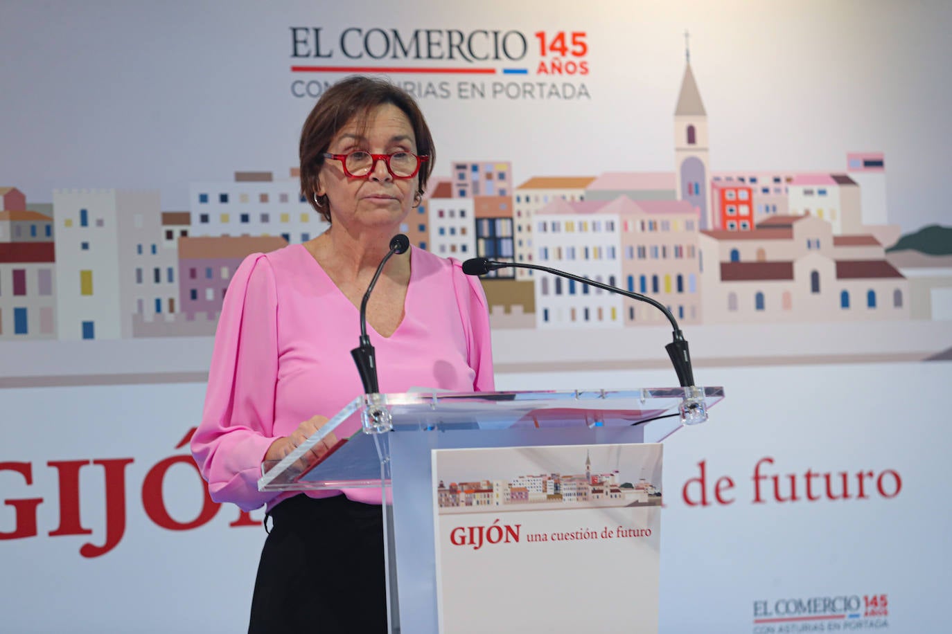 Carmen Moriyón desgrana las prioridades para Gijón